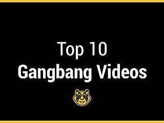 Die besten Gangbang Szenen aus juni